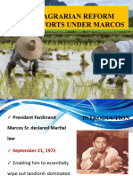 Agrarian Reform History