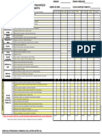 Lista de Verificação para Inspeção Pré-Uso de PEMT PTA (TE-1054-1120-2-pt)
