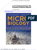 Dwnload Full Microbiology An Evolving Science 4th Edition Slonczewski Solutions Manual PDF