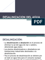 Desalinizacion Del Agua