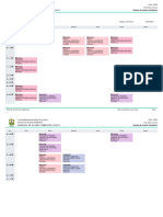 Horario de Clases Semestre 2023-Ii Sistema de Gestión Académica