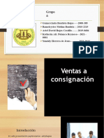 VENTAS A CONSIGNACION Grupo 4