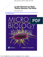 Dwnload Full Microbiology With Diseases by Body System 5th Edition Bauman Test Bank PDF