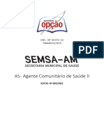 Semsa-Am: AS - Agente Comunitário de Saúde II