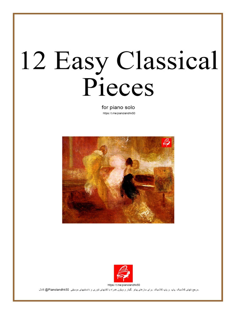 12 Easy Classical Pieces Piano Pdf