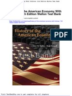 Dwnload Full History of The American Economy With Infotrac 11th Edition Walton Test Bank PDF