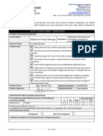 BSBINS501 - Unit Cover Sheet - v2.2