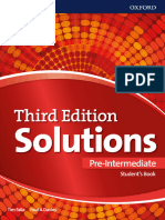 Solutions Pre-Intermediate Students Book