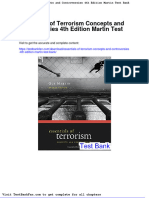 Dwnload Full Essentials of Terrorism Concepts and Controversies 4th Edition Martin Test Bank PDF