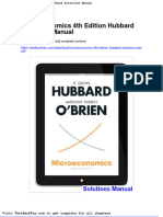 Dwnload Full Microeconomics 4th Edition Hubbard Solutions Manual PDF