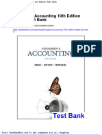 Dwnload Full Horngrens Accounting 10th Edition Nobles Test Bank PDF