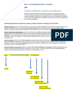 Unidade 3 - Produção Bens e Serviços