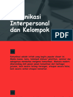 8aa2f Komunikasi Interpersonal Dan Kelompok