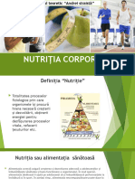 Nutritia corporala