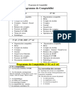 Programme de Comptabilité V