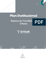 SITEUR Plan Institucional