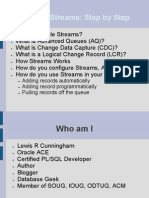 Oracle Streams Step by Step