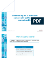 El Marketing y La Actividad Comercial