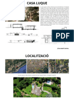 Casa Luque - Avantprojecte