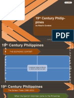 LECTURE RIZAL 19th Century Philippines