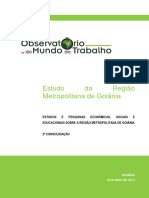 Regiao Metropolitana de Goiânia-GO
