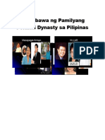 Halimbawa NG Pamilyang Poltikal Dynasty Sa Pilipinas