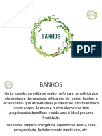 Teologia de Umbanda - Banhos - NOVO