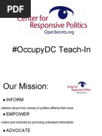 OccupyDC Teach in