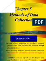 Research Ch-5 Method of Data Collection-1