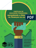 CARTILHA de EDUCAÇÃO FINANCEIRA - Aprendendo A Lidar Com As Finanças Na Escola