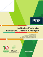Livro - Vol.1 - Institutos Federais - Educação, Gestão e Atuação.