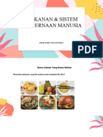 Makanan & Sistem Pencernaan Manusia