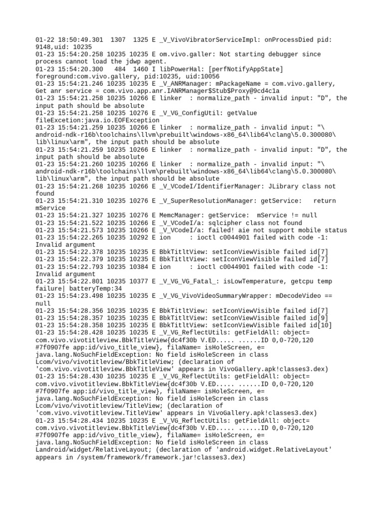 Log pdf android operating system operating system technology