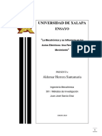 La Mecatrónica y Su Influencia en Los Autos Eléctricos