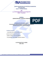 A.B, I CICLO I 2023-2023 Liderazgo y Trabajo en Equipo