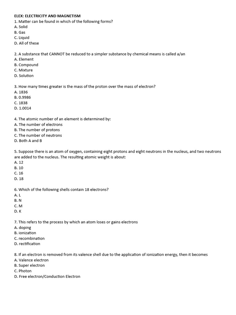 Conductors and Electric Field Principles | PDF | Electrical Resistance ...