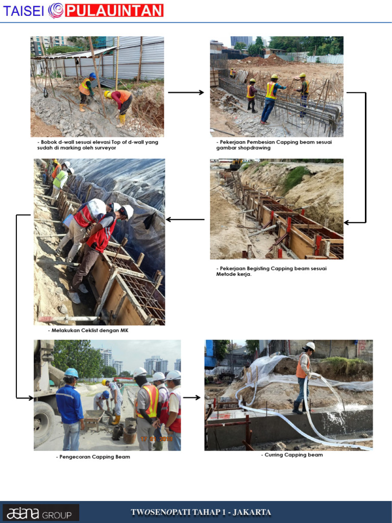 Pengecoran Cappin Beam 2 | PDF