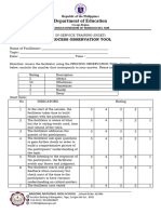 Process Observation Tool