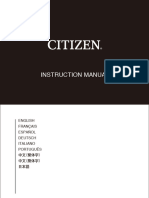 Citizen Manual 9170 - EN