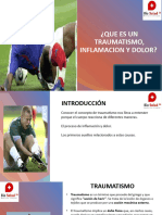 Traumatismo, Inflamacion y Dolor