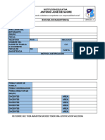 Mper Arch 81060 Excusa de Inasistencia