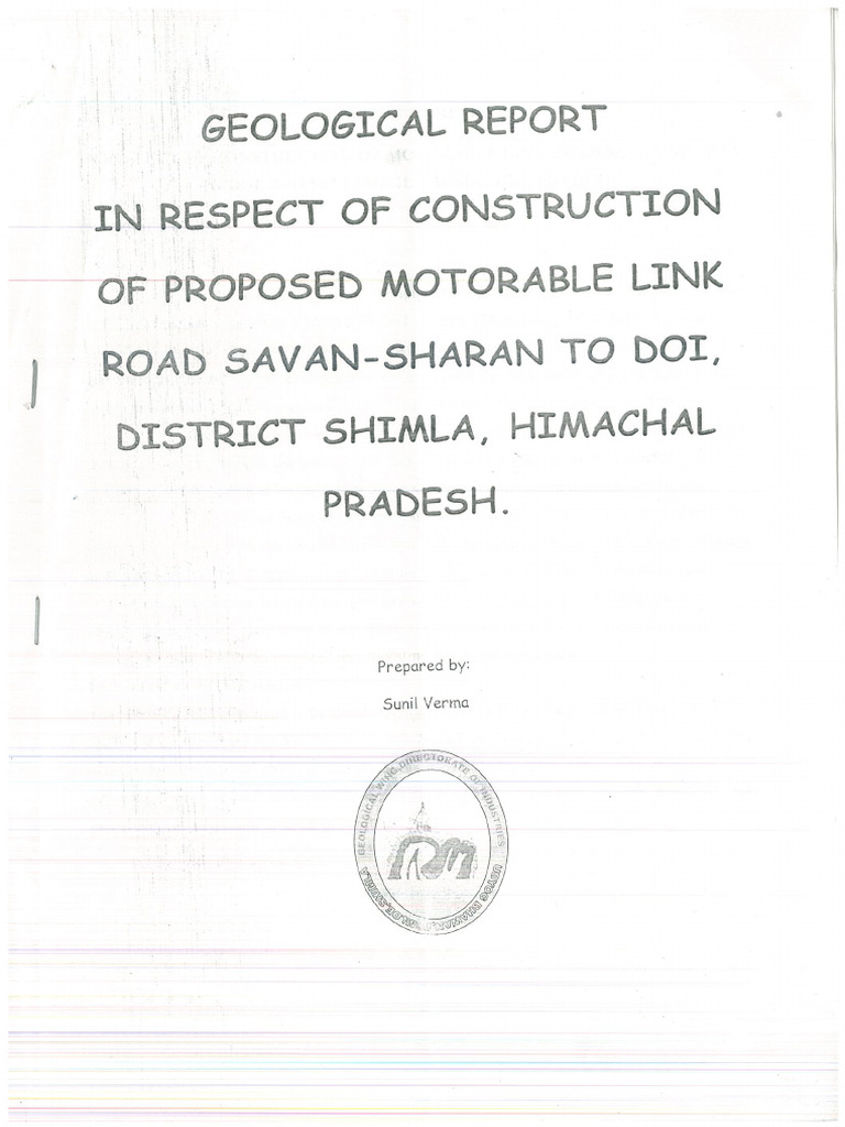 Geological Report | PDF