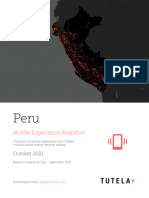 Peru 2021-10 Mobile Experience Snapshot October-2021