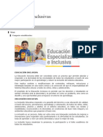 UNIDAD IV Escuelas Inclusivas DOCUMENTO BASE DOCENCIA Y COMUNID EDUCAT 23-24