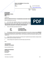 Surat Mohon Sumbangan Sekolah Kepada Yb Datuk Fairuz Mapc 2023