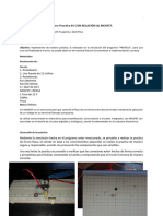 Hoja de Práctica Electrónica de Potencia Numero 1 MOSFET