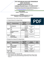 Edaran Heregistrasi Semester Genap 2023 2024