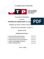 Informe de Laboratorio 2 Caf 3 (Grupo 6)