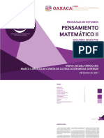 PE - Pensamiento Matemático II