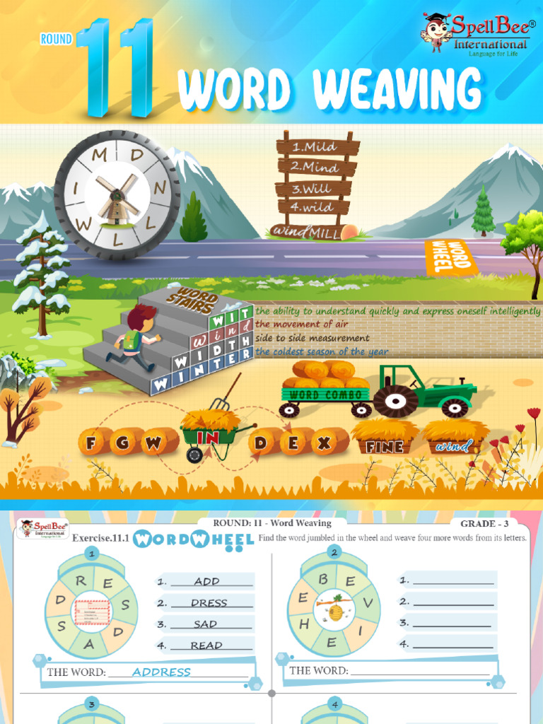 Word Weaving Examples
